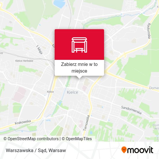 Mapa Warszawska / Sąd