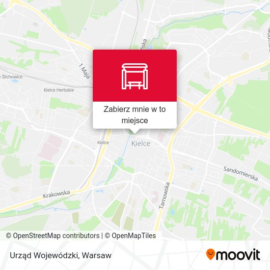 Mapa Urząd Wojewódzki