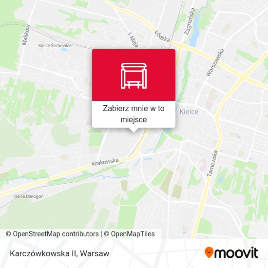 Mapa Karczówkowska II