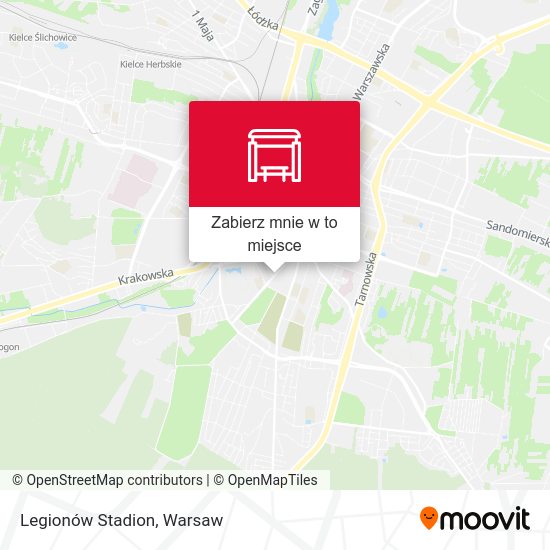 Mapa Legionów Stadion