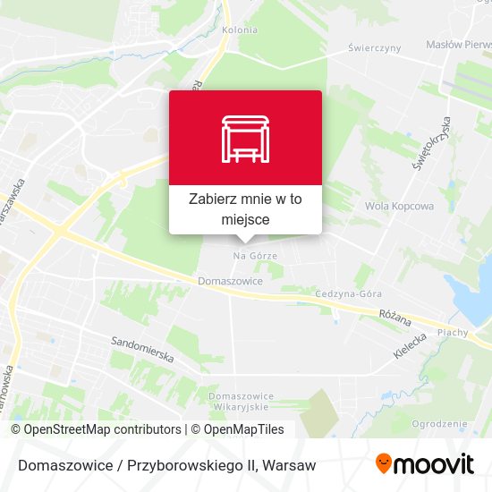 Mapa Domaszowice / Przyborowskiego II