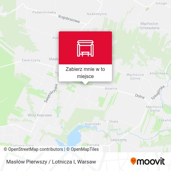 Mapa Masłów Pierwszy / Lotnicza I