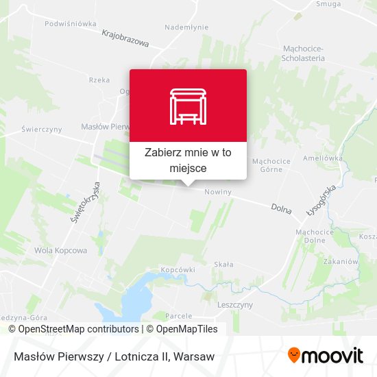 Mapa Masłów Pierwszy / Lotnicza II