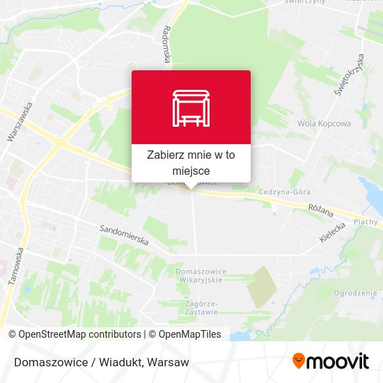 Mapa Domaszowice / Wiadukt