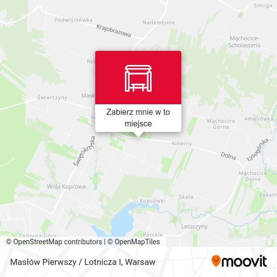 Mapa Masłów Pierwszy / Lotnicza I