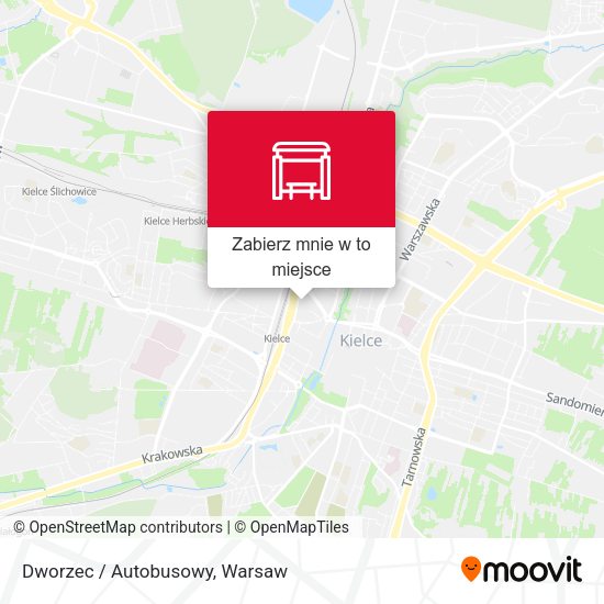 Mapa Dworzec / Autobusowy