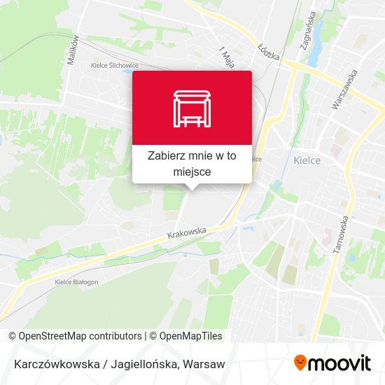 Mapa Karczówkowska / Jagiellońska