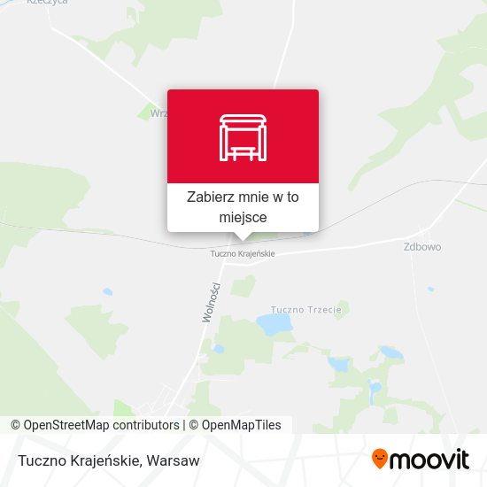 Mapa Tuczno Krajeńskie