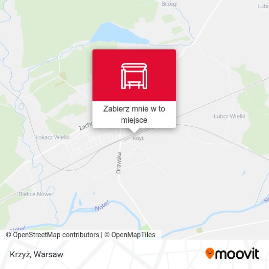 Mapa Krzyż