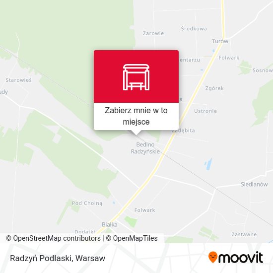 Mapa Radzyń Podlaski