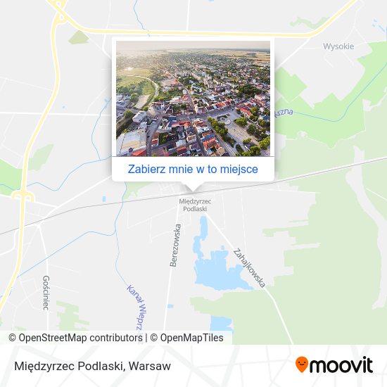 Mapa Międzyrzec Podlaski