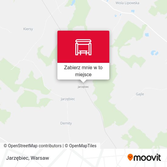 Mapa Jarzębiec