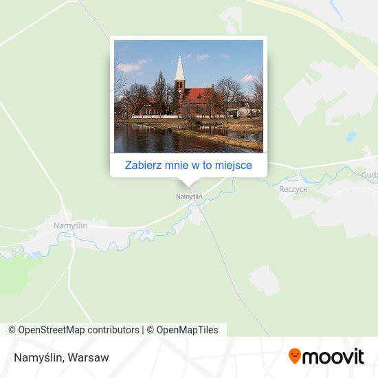 Mapa Namyślin