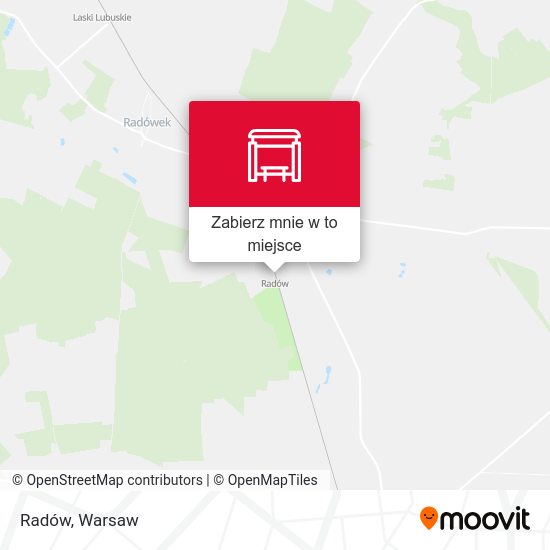 Mapa Radów