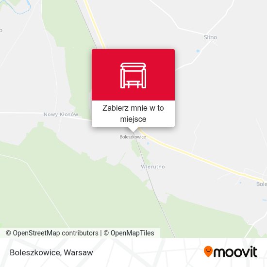 Mapa Boleszkowice