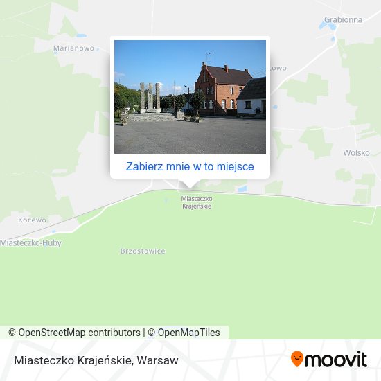 Mapa Miasteczko Krajeńskie