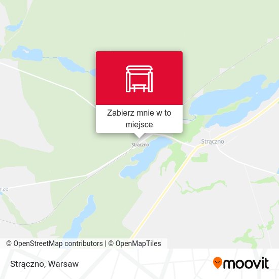 Mapa Strączno