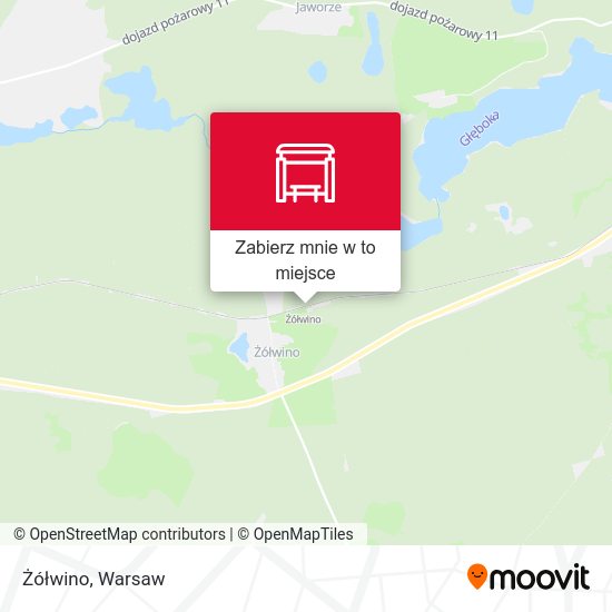 Mapa Żółwino