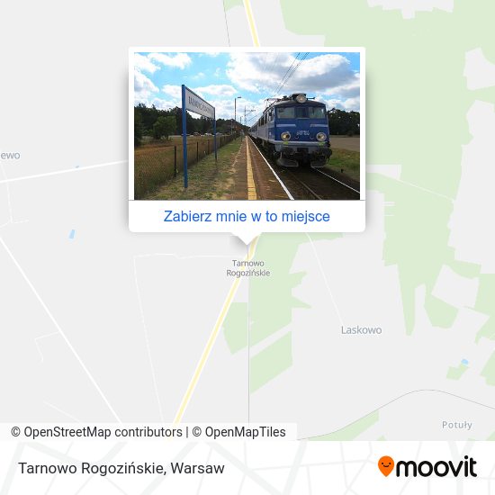 Mapa Tarnowo Rogozińskie