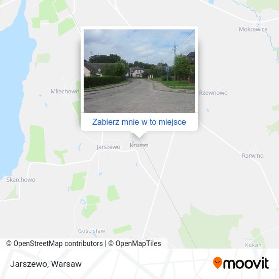 Mapa Jarszewo