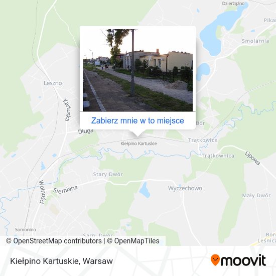 Mapa Kiełpino Kartuskie