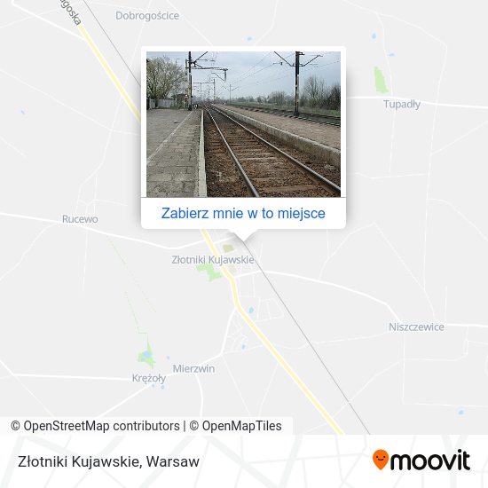 Mapa Złotniki Kujawskie