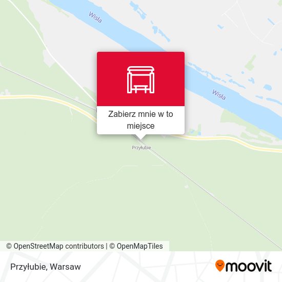 Mapa Przyłubie