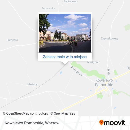 Mapa Kowalewo Pomorskie