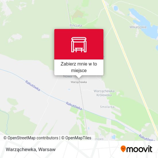 Mapa Warząchewka