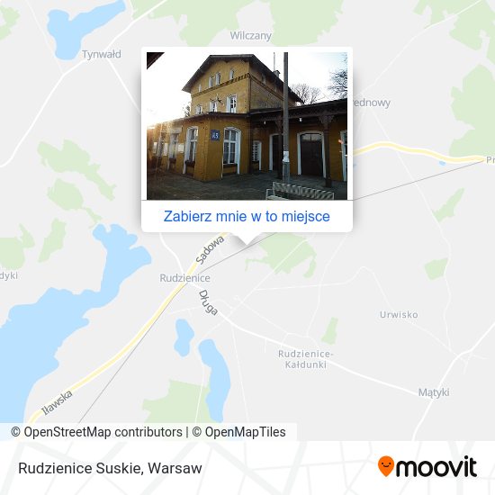 Mapa Rudzienice Suskie