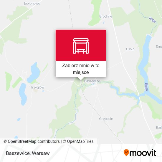 Mapa Baszewice