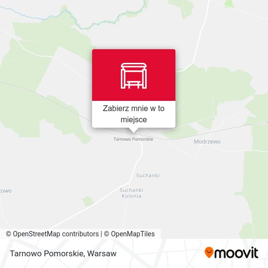 Mapa Tarnowo Pomorskie