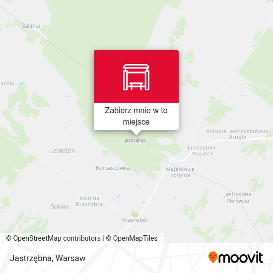 Mapa Jastrzębna