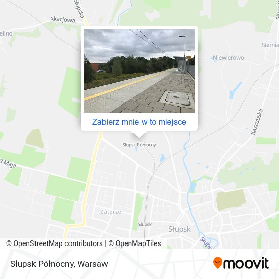 Mapa Słupsk Północny