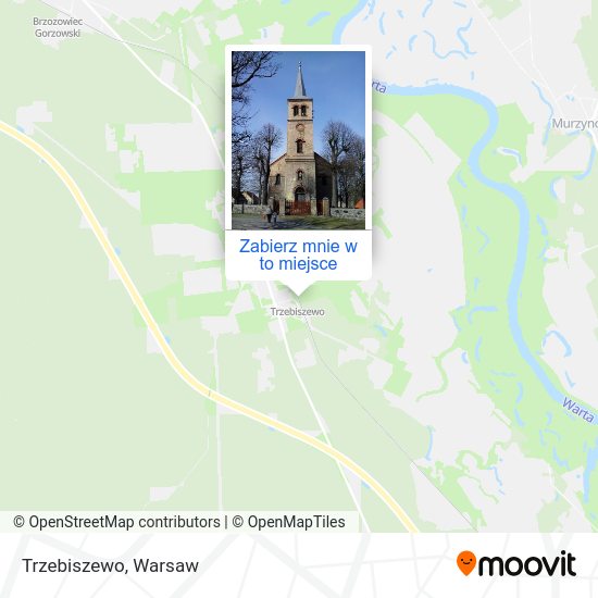 Mapa Trzebiszewo