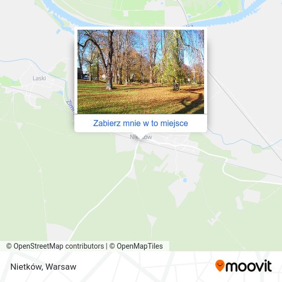 Mapa Nietków