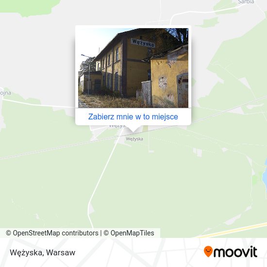 Mapa Wężyska