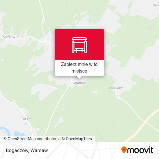 Mapa Bogaczów