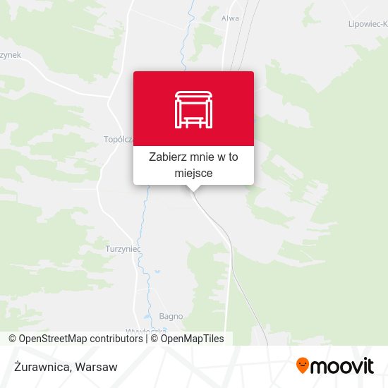 Mapa Żurawnica