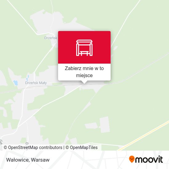 Mapa Wałowice