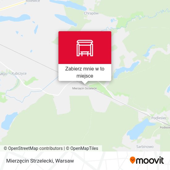 Mapa Mierzęcin Strzelecki