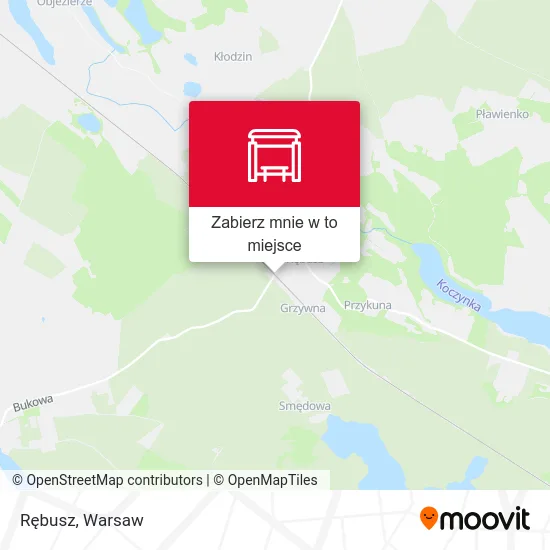 Mapa Rębusz