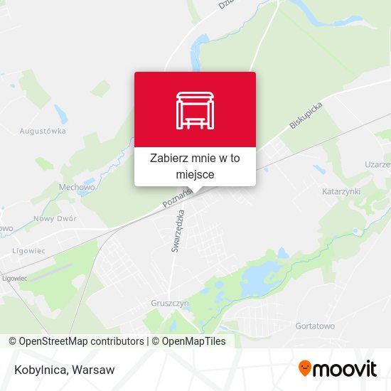 Mapa Kobylnica