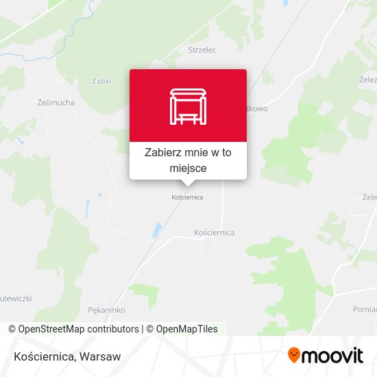 Mapa Kościernica