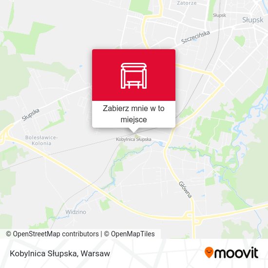 Mapa Kobylnica Słupska