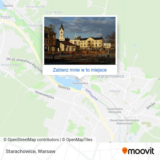 Mapa Starachowice