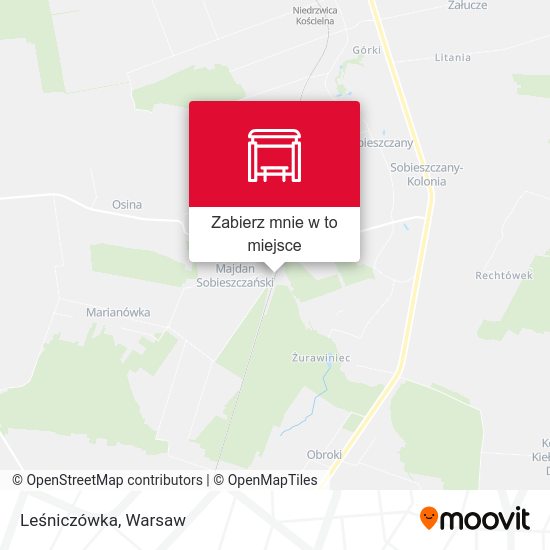 Mapa Leśniczówka