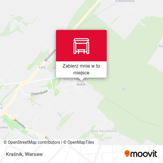 Mapa Kraśnik