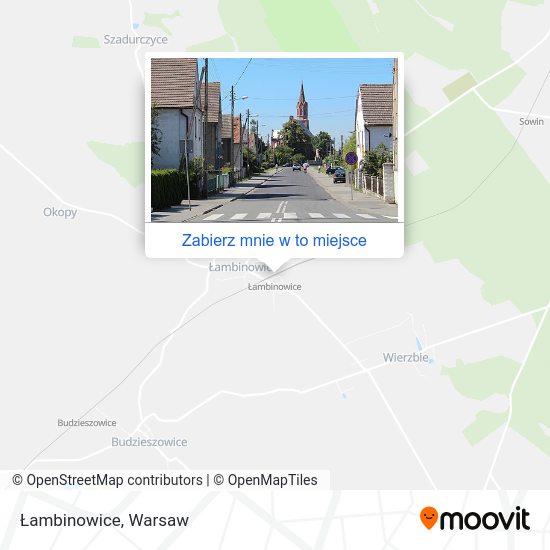 Mapa Łambinowice