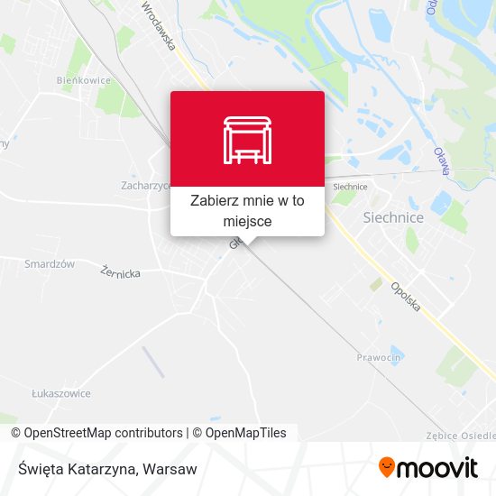 Mapa Święta Katarzyna